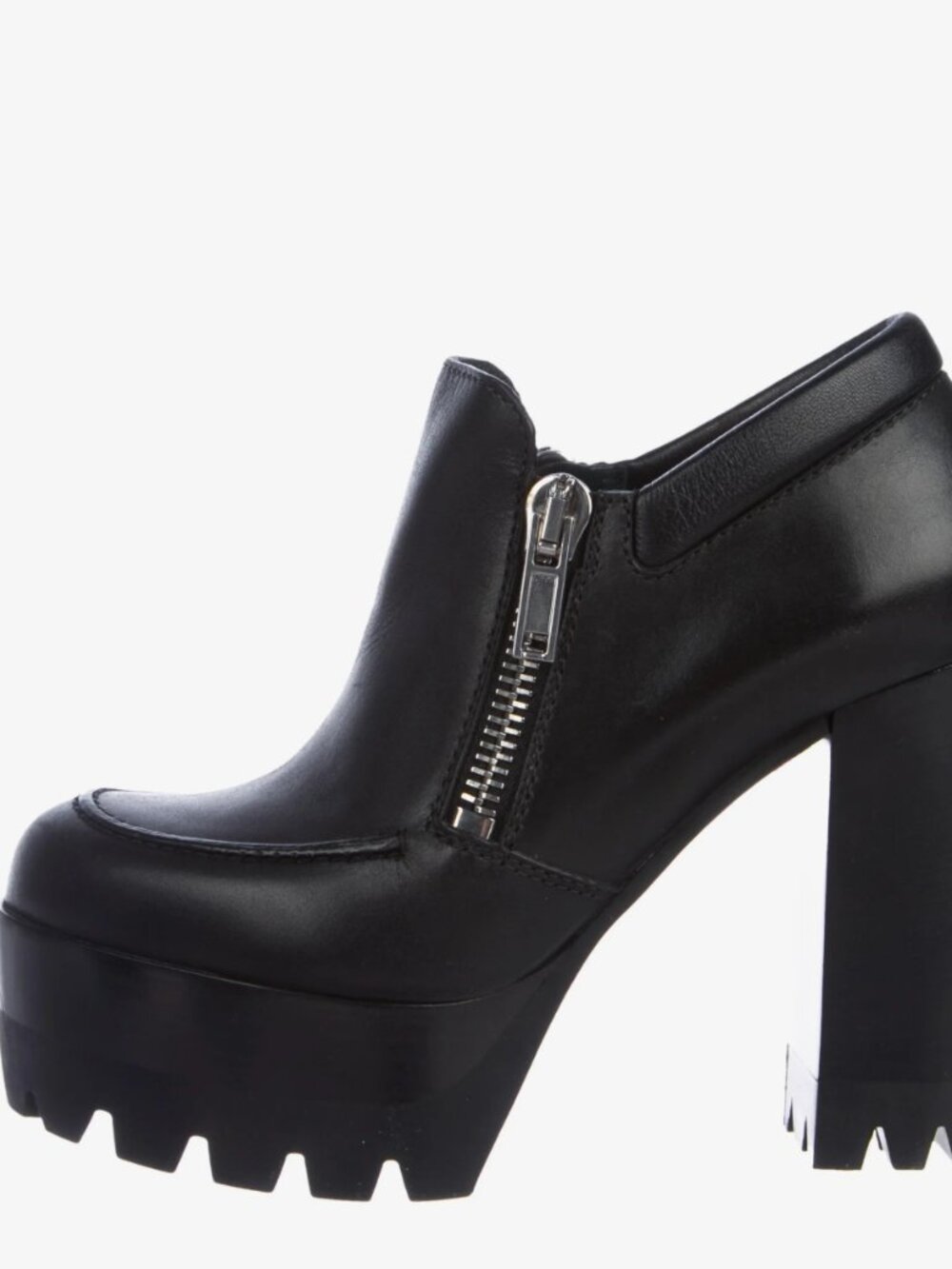 Mulberry Leather Platform Booties, very good condition, Size 8/IT38